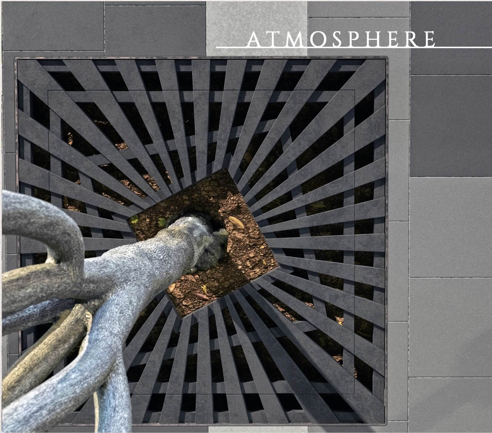 Приствольная решетка для дерева ZKING ATMOSPHERE 1.2х1.2м Черная в Бирске фото