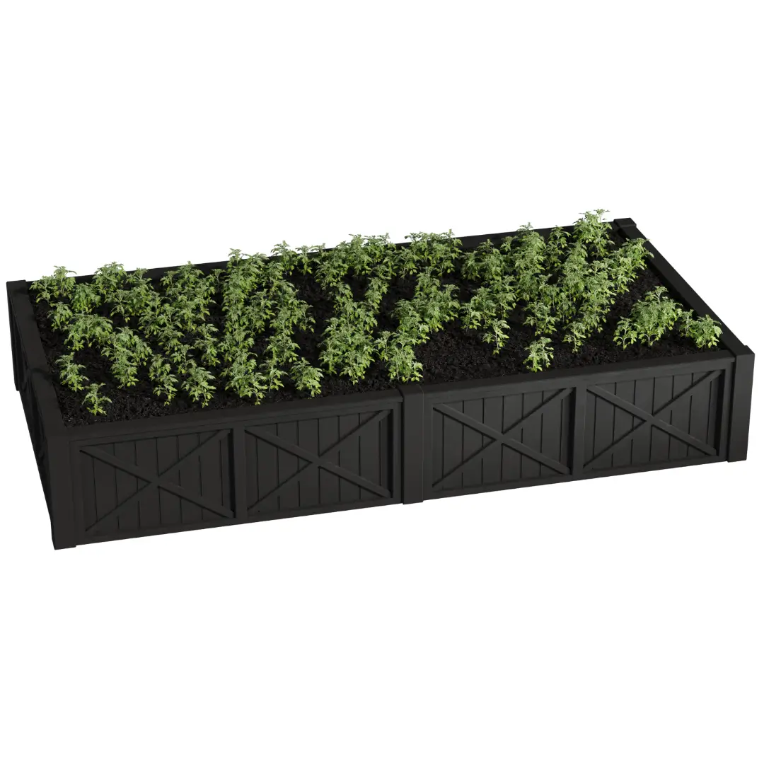 Грядка модульная Астра 900х320х40мм Черный (комплект 2 модуля)