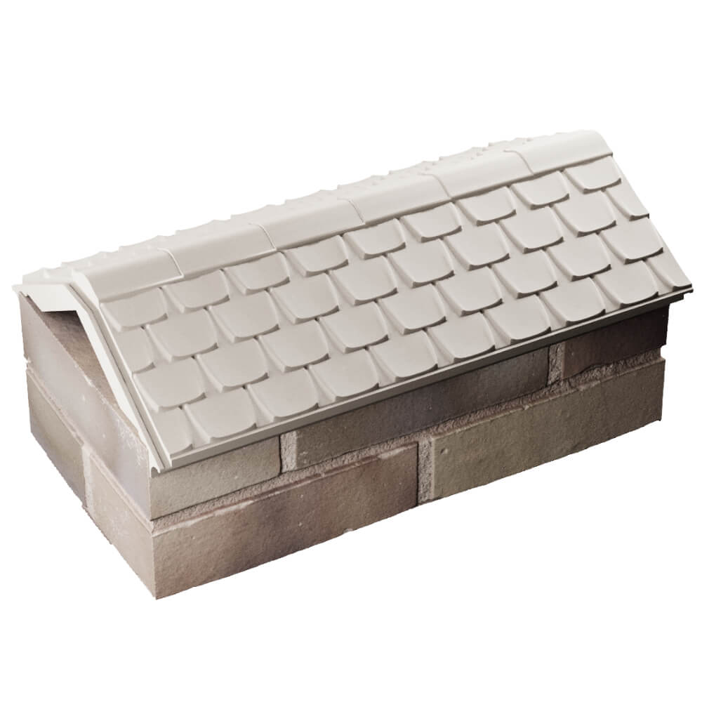 Парапет Zking Эльбрус Бежевый с посадкой на 1 кирпич (255мм) в Бирске фото