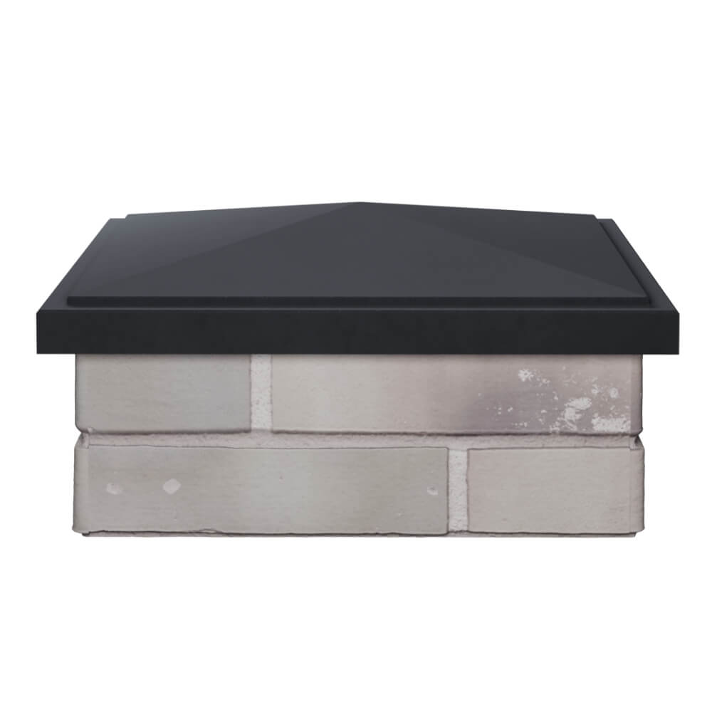 Колпак Zking БонаМоно Серый на столб 1.5х1.5 кирпича (385х385, 400х400мм) Бирск фото