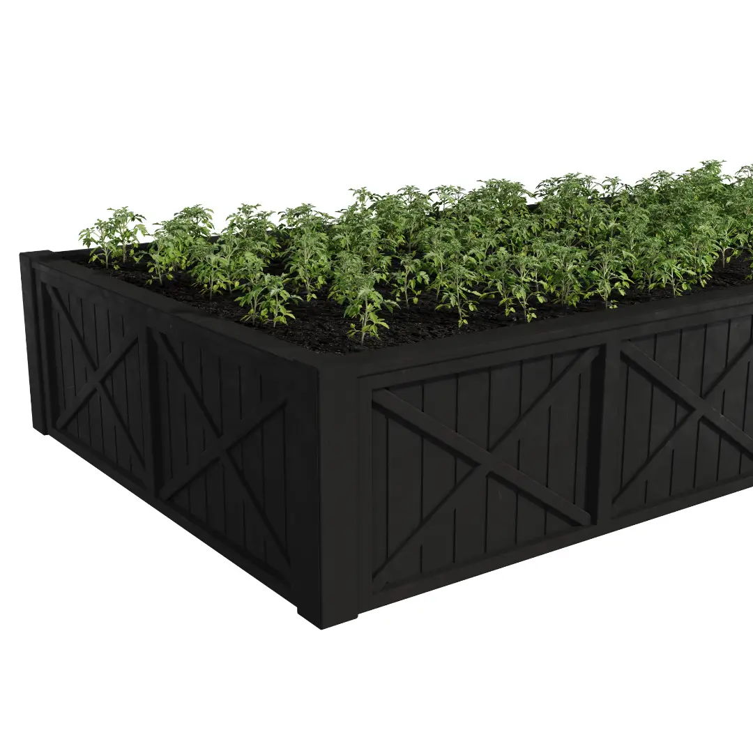 Грядка модульная Астра 900х320х40мм Черный (комплект 2 модуля)
