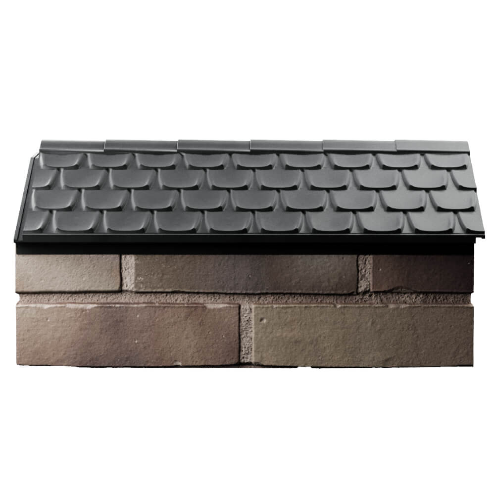 Парапет Zking Эльбрус Серый с посадкой на 1 кирпич (255мм) в Бирске фото