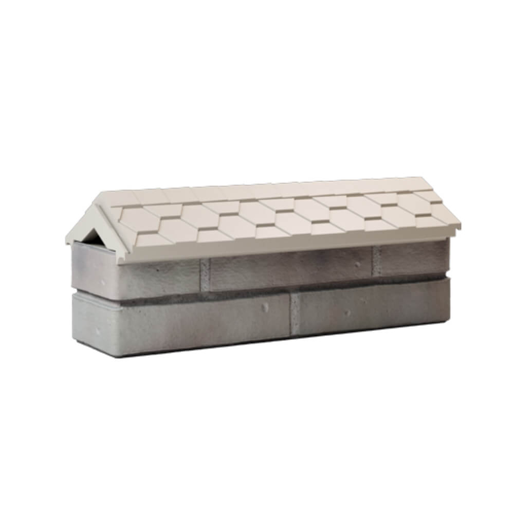 Парапет Zking Эверест Бежевый с посадкой на 0.5 кирпича (130мм) Бирск фото