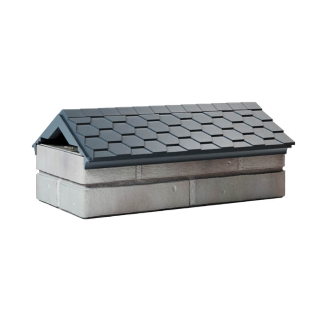 Парапет Zking Эверест Серый с посадкой на 1 кирпич (200/225/255мм) Бирск фото