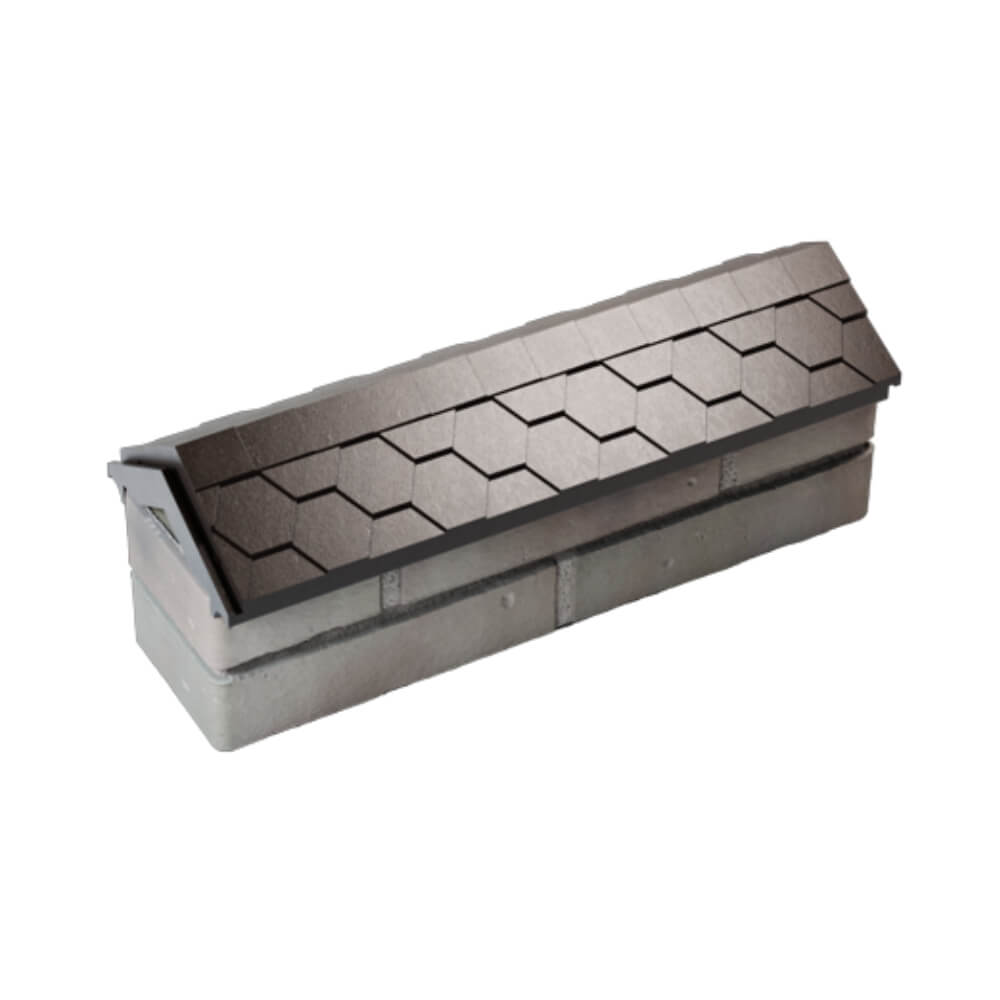 Парапет Zking Эверест Коричневый с посадкой на 0.5 кирпича (130мм) в Бирске фото