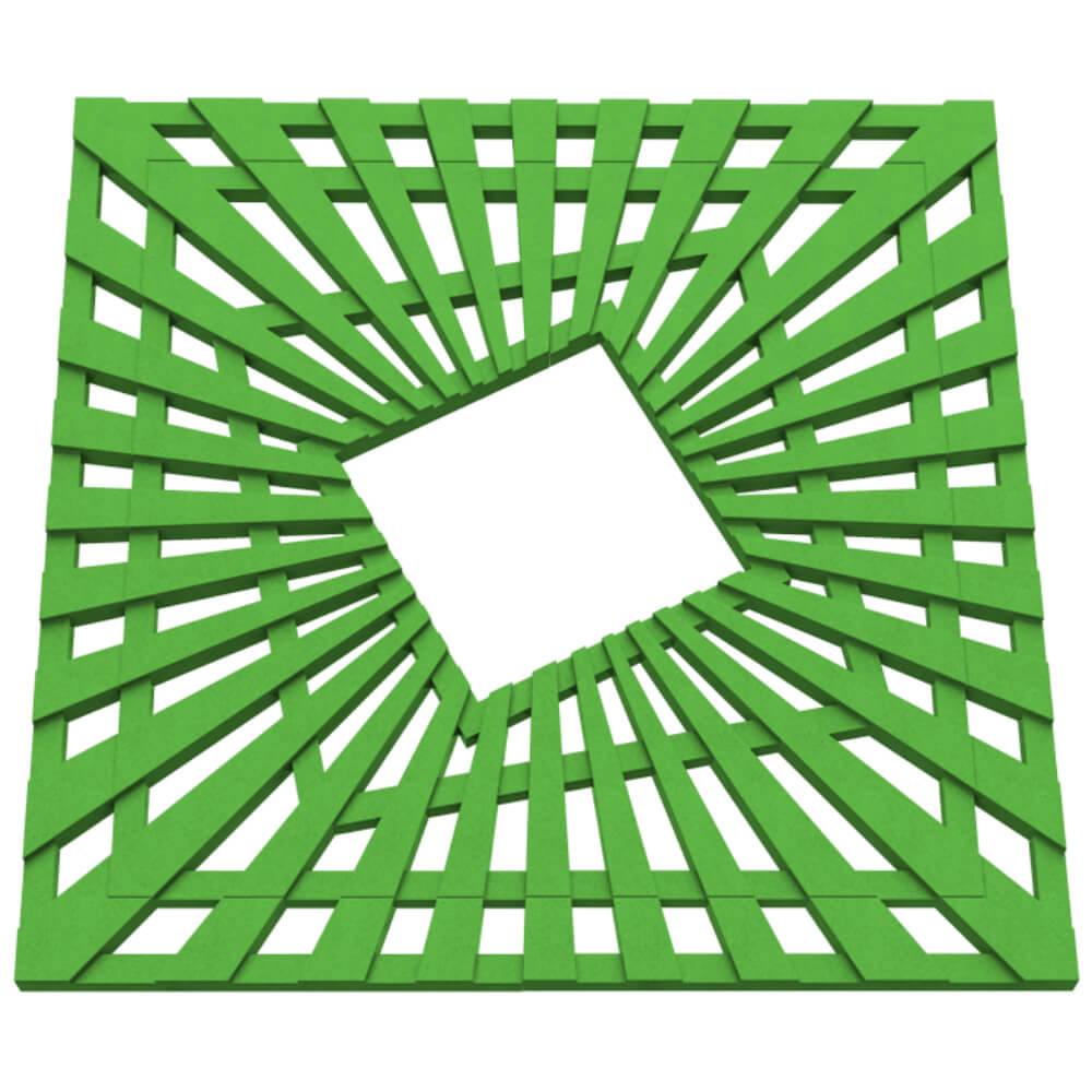 Приствольная решетка для дерева ZKING ATMOSPHERE 1.2х1.2м Зеленая в Бирске фото