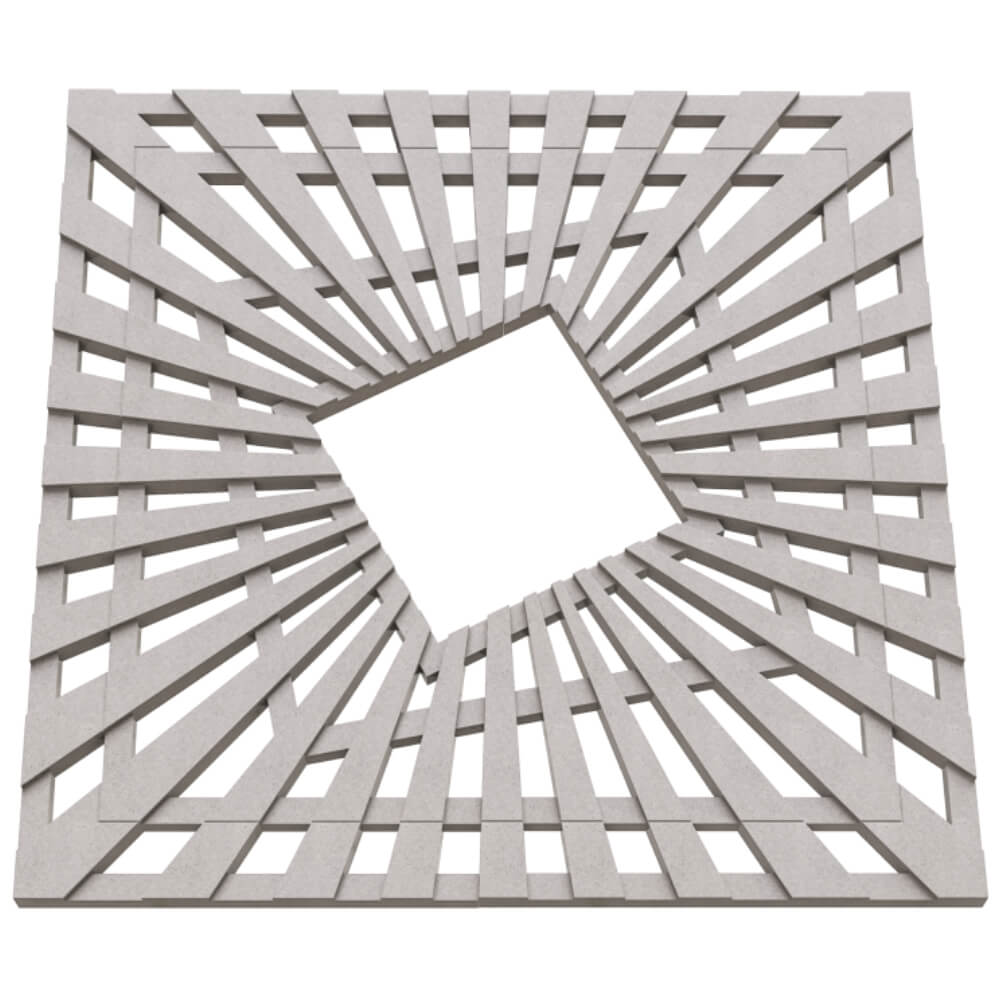 Приствольная решетка для дерева ZKING ATMOSPHERE 1.2х1.2м Бежевая в Бирске фото