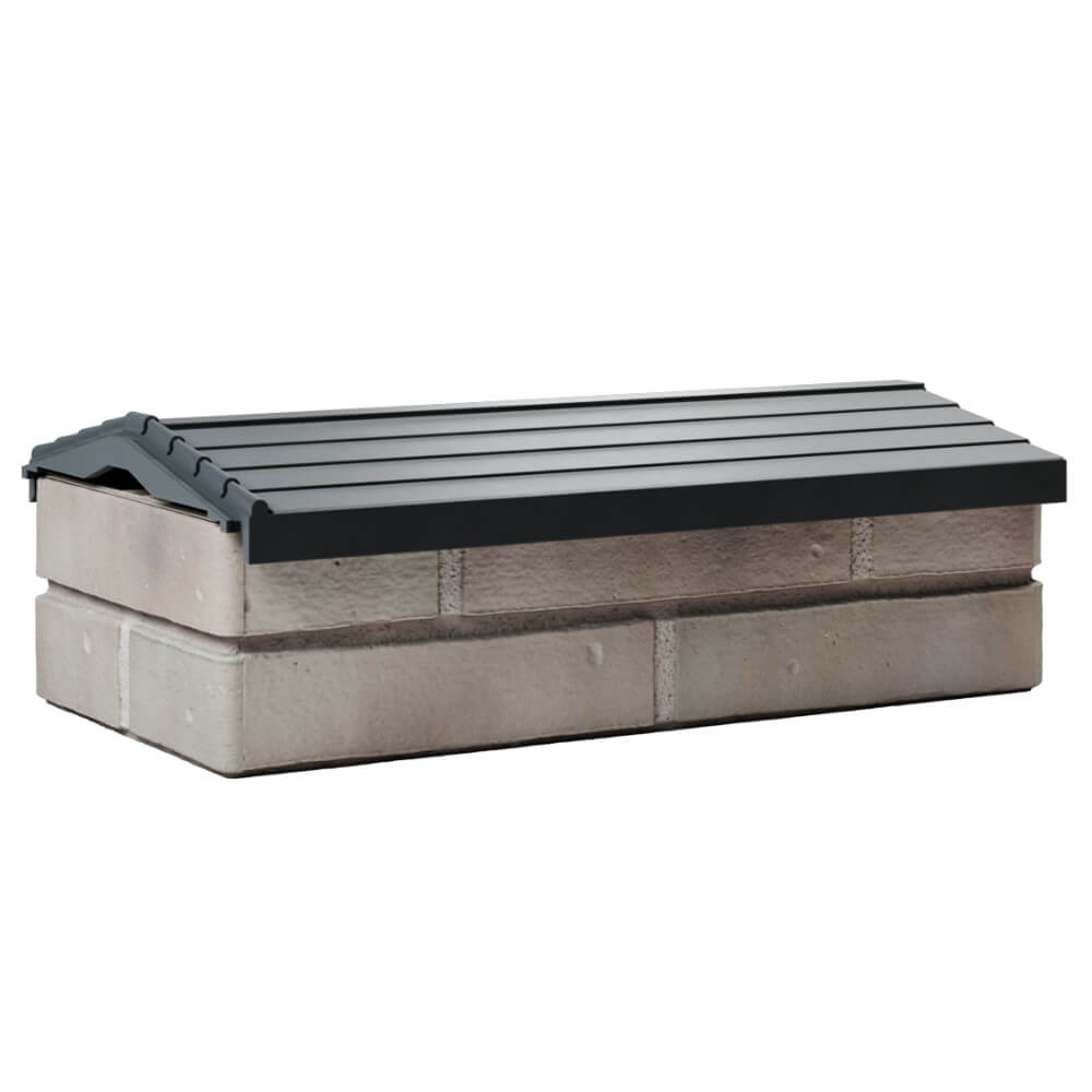 Парапет Zking Бона ХайТек Серый с посадкой на 1 кирпич (200/225/255мм) Бирск фото