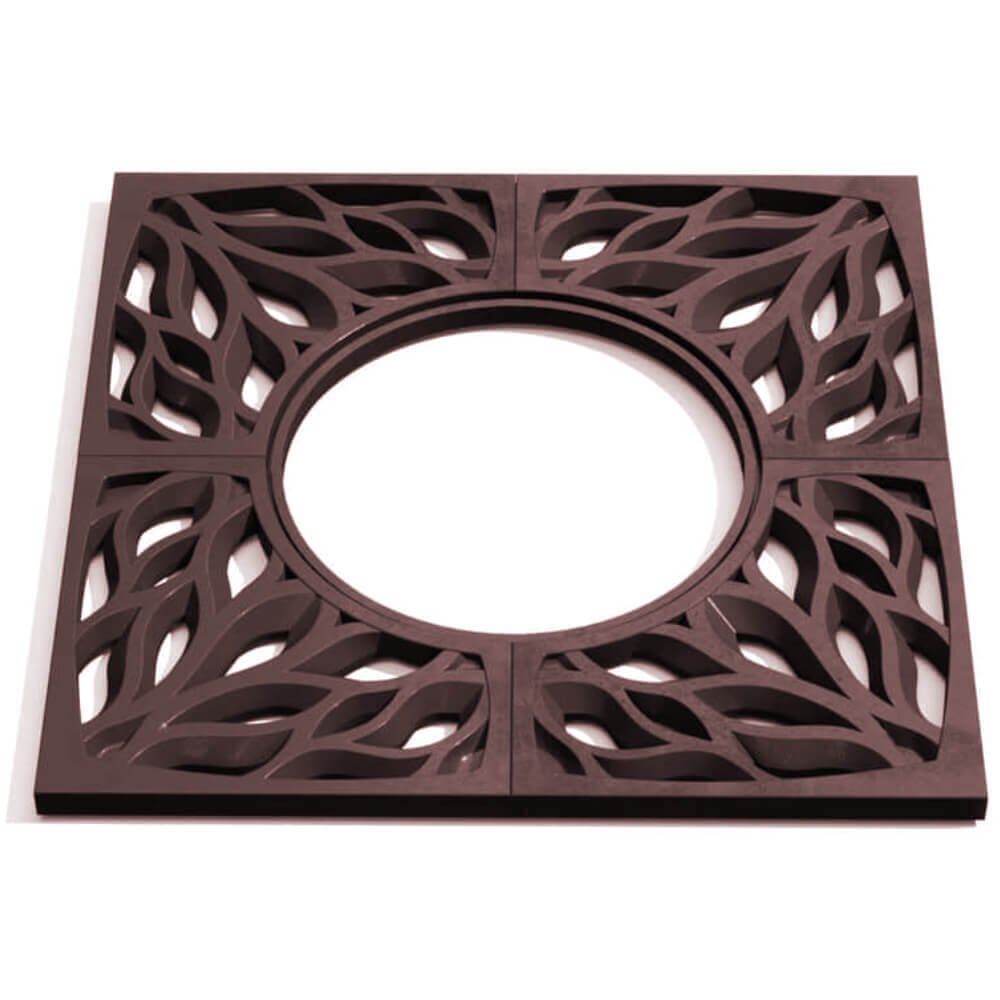 Приствольная решетка для дерева ZKING CRUST 1.2х1.2м Коричневая Бирск фото