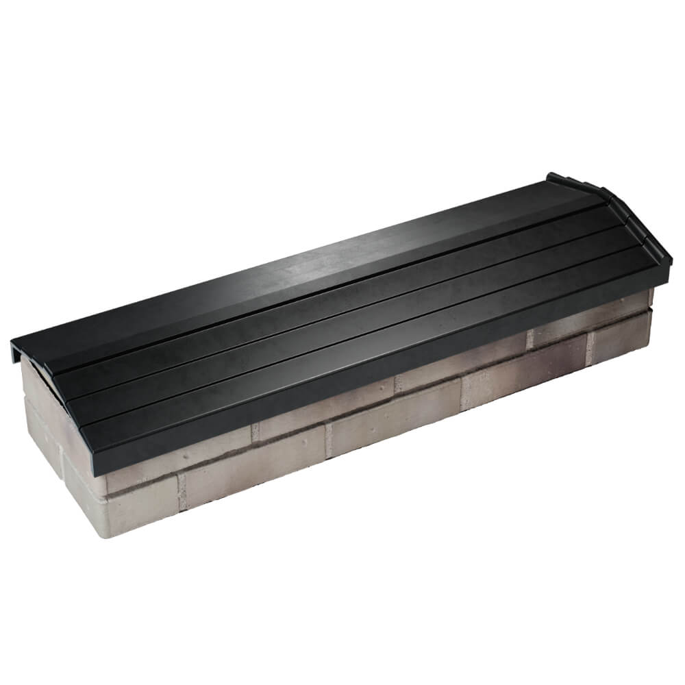 Парапет Zking Бона ХайТек Черный посадка на 0.5 кирпича (130мм) в Бирске фото