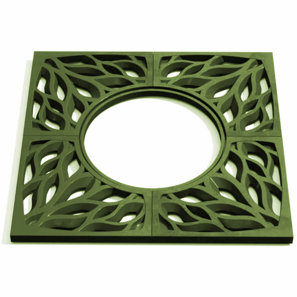 Приствольная решетка для дерева ZKING CRUST 1.2х1.2м Зеленая Бирск фото