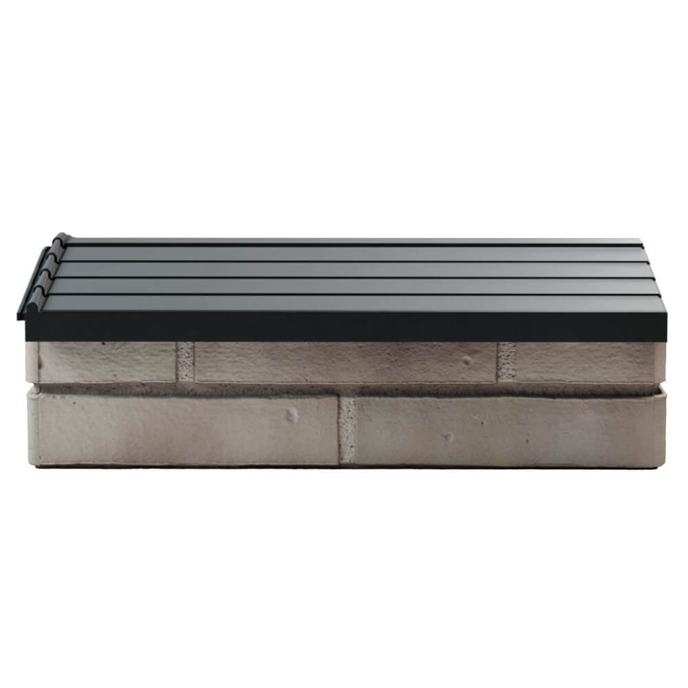 Парапет Zking Бона ХайТек Серый с посадкой на 1 кирпич (200/225/255мм) в Бирске фото